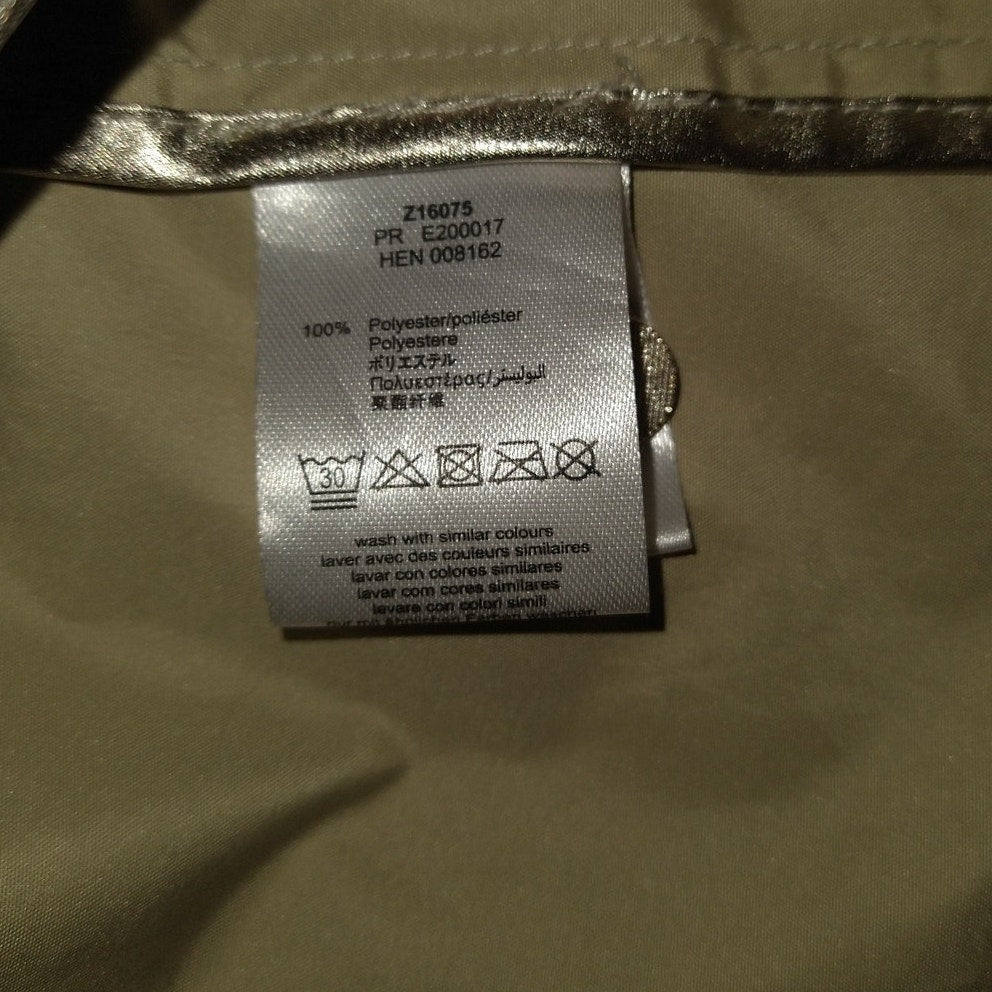 Lagerfeld Kids NWOT Sz 12 Metallic Button Up Jacket