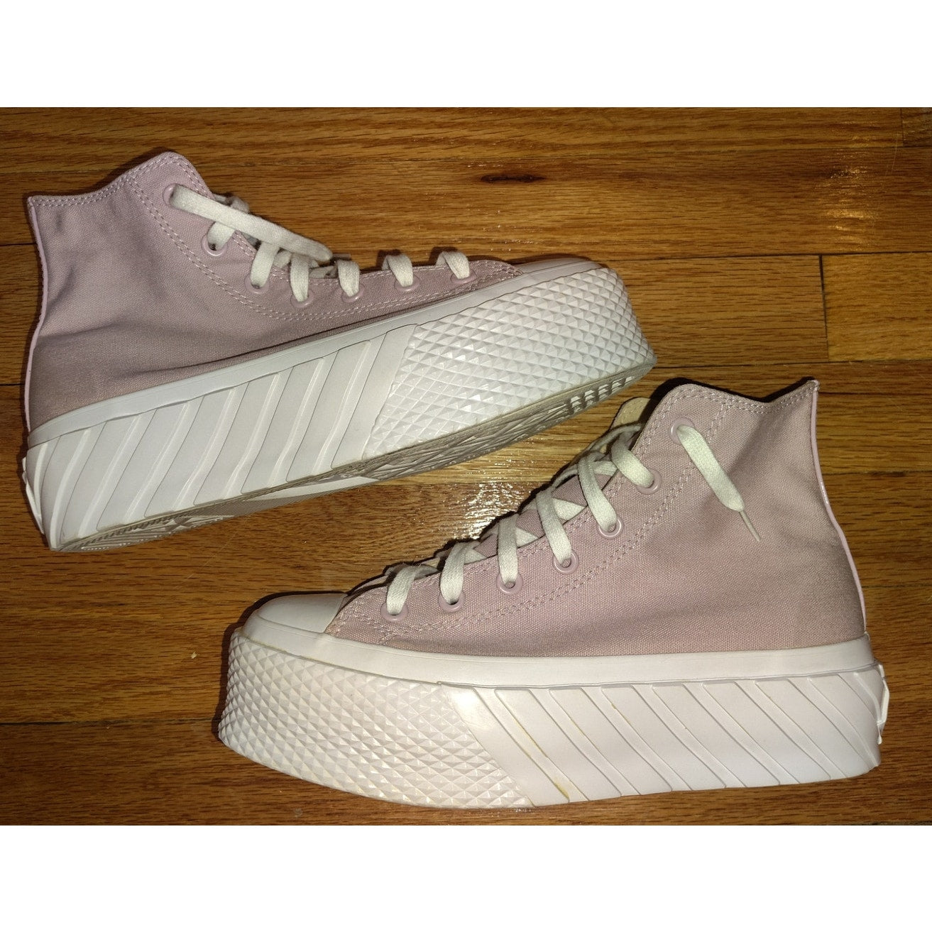 Converse Pink Platform Sneakers SZ 9