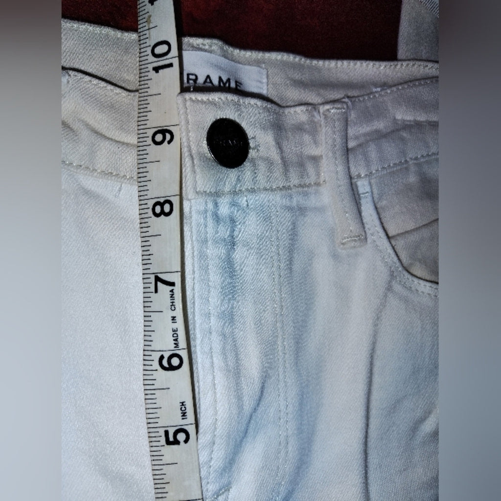 Frame Denim 2 Tone Le Crop Mini Bootcut Sz 26