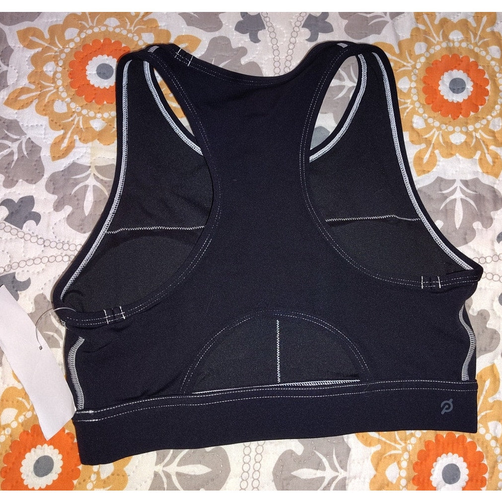 Peloton Logo Sports Bra Sz S