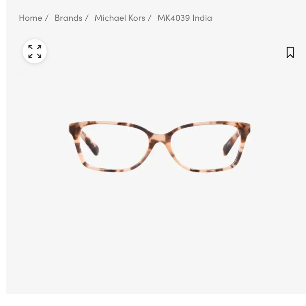 Michael Kors Tortoise Shell Women's Glasses India 4039