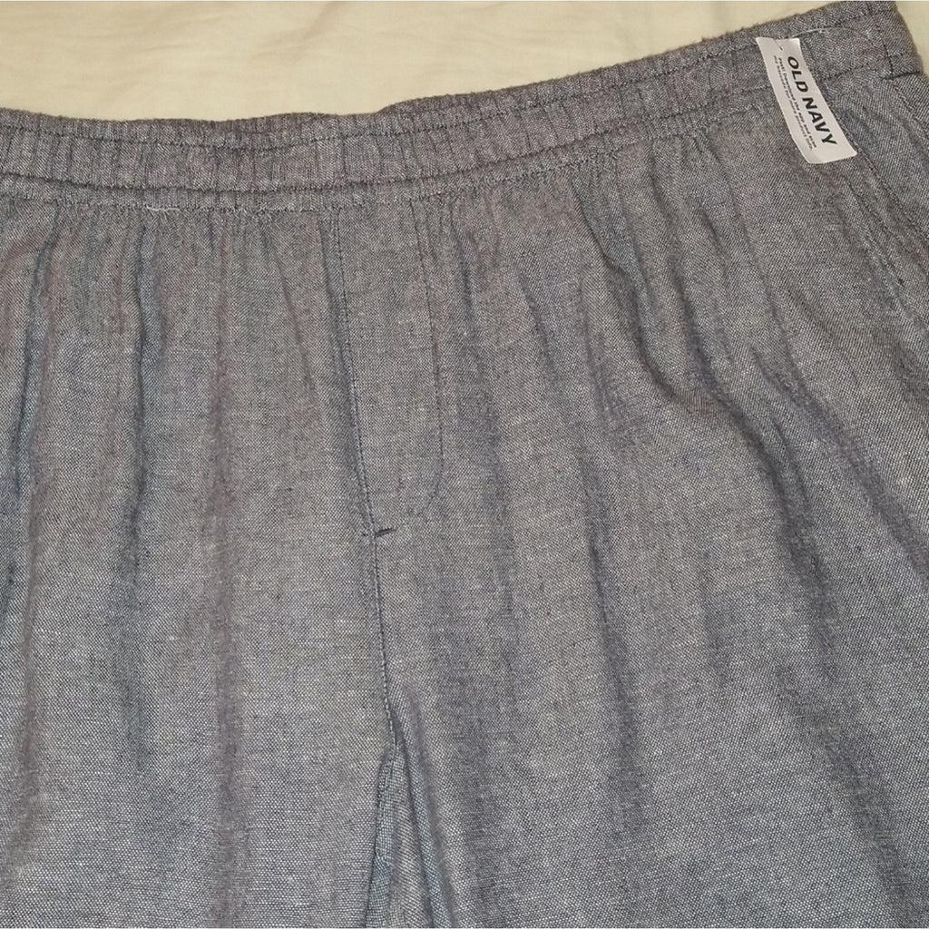 Old Navy NWT Linen-Blend Wide-Leg Pants 2X