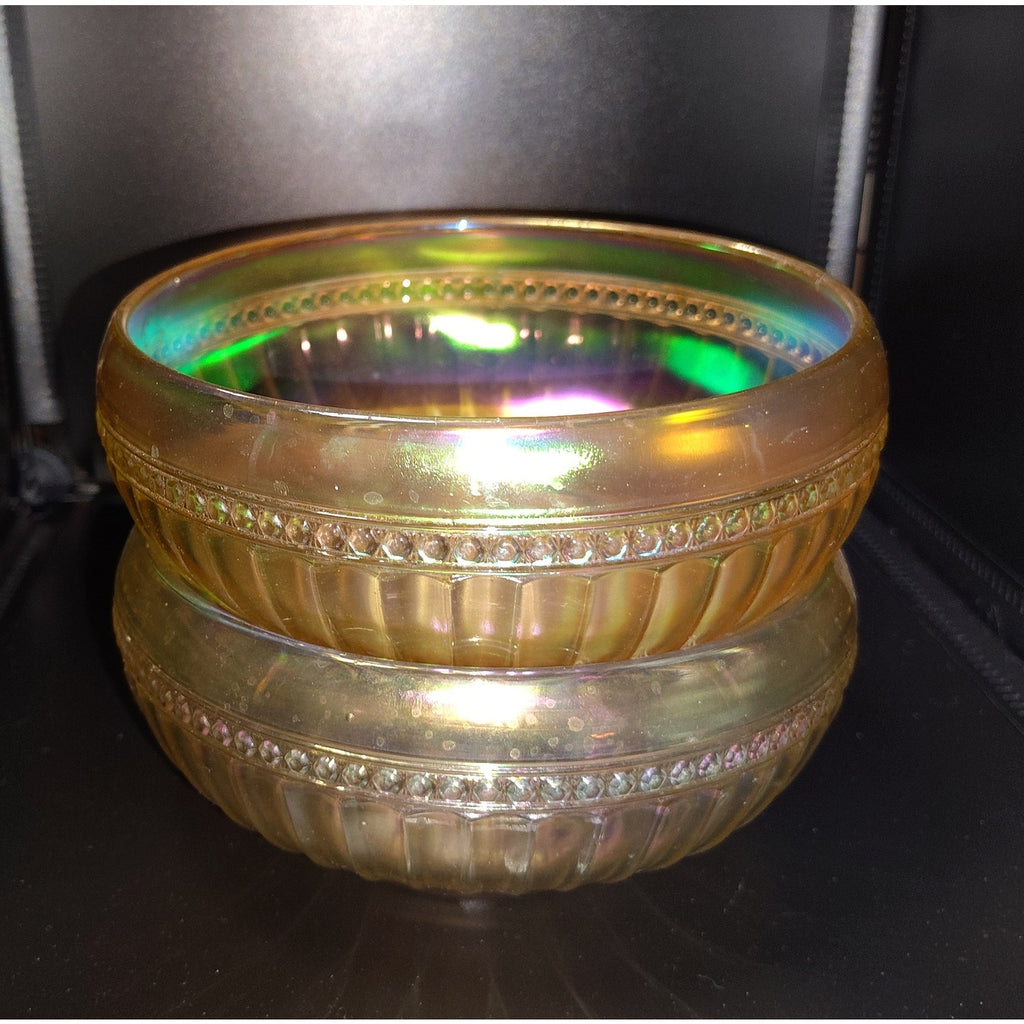 Vintage Iridescent candy bowls, 2