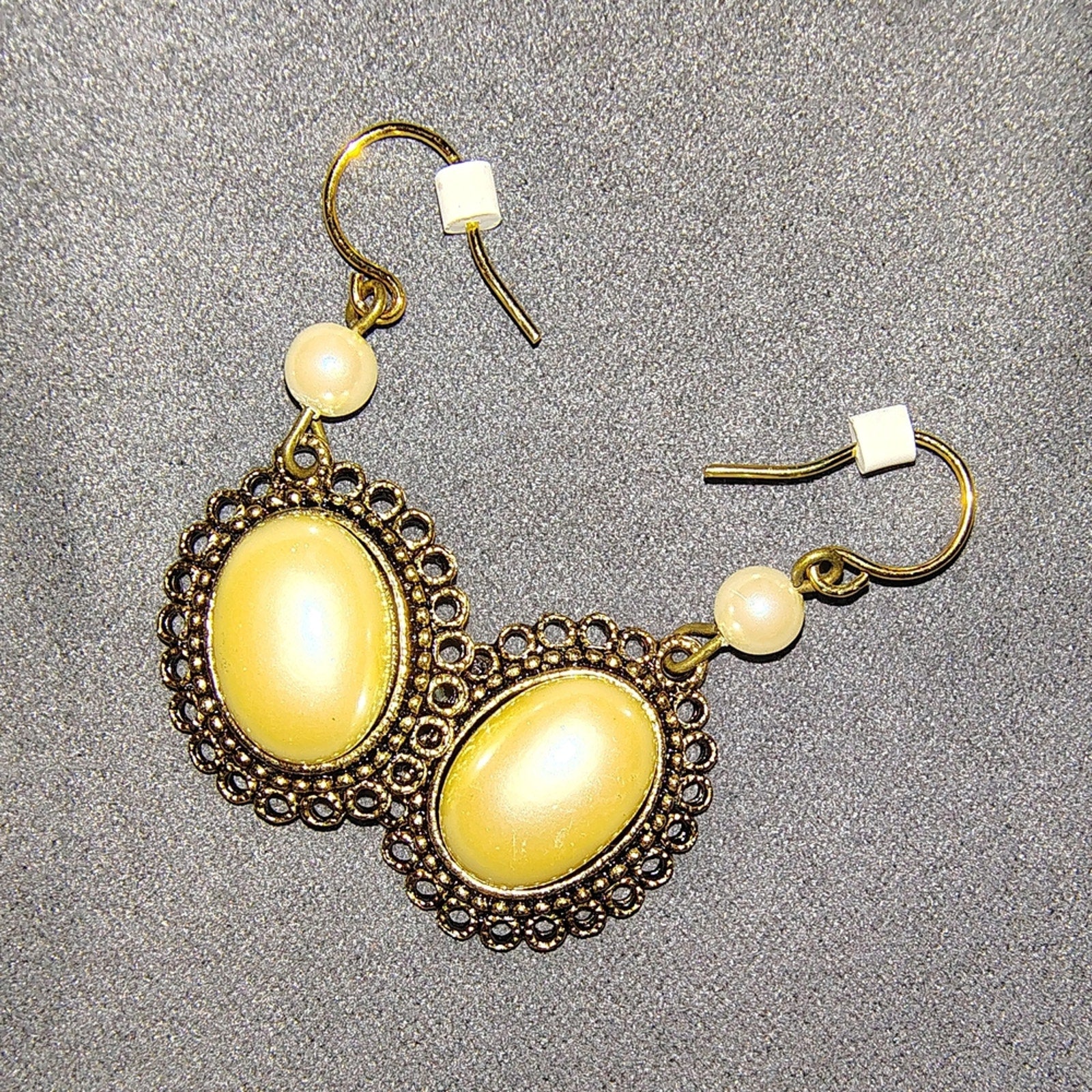 Vintage New Pearl Dangle Earrings