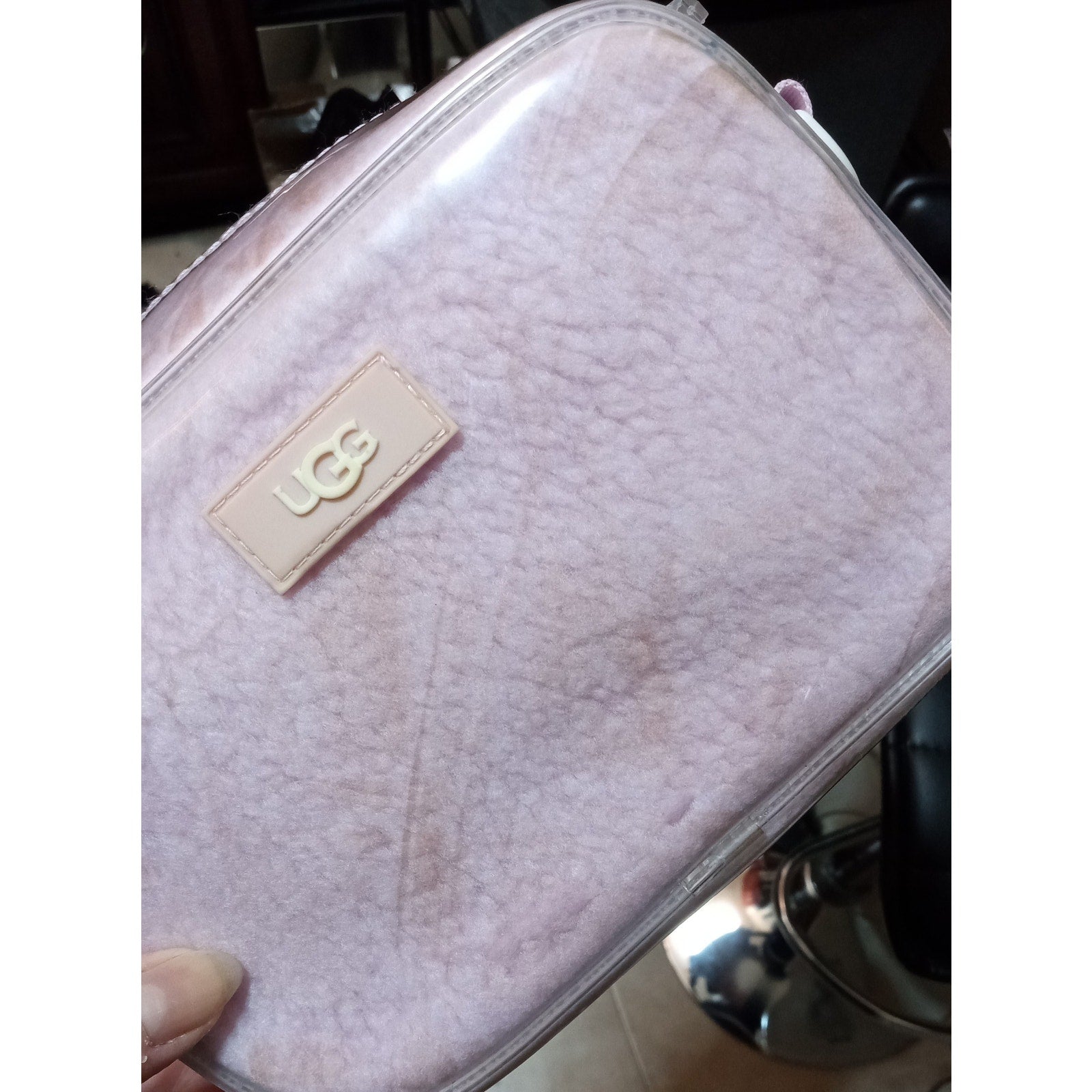 UGG Janey II Pink Crossbody NWT & Flaws see pix