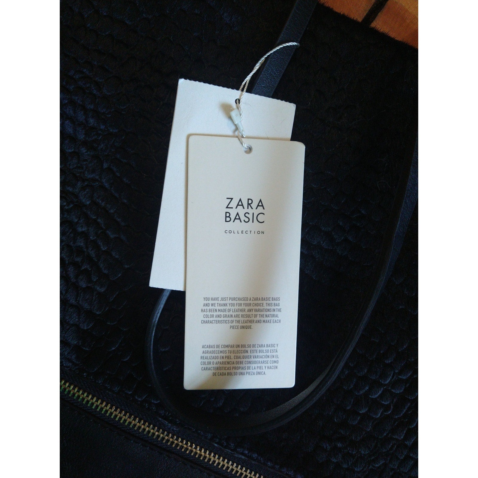 Zara messenger pony hair bag