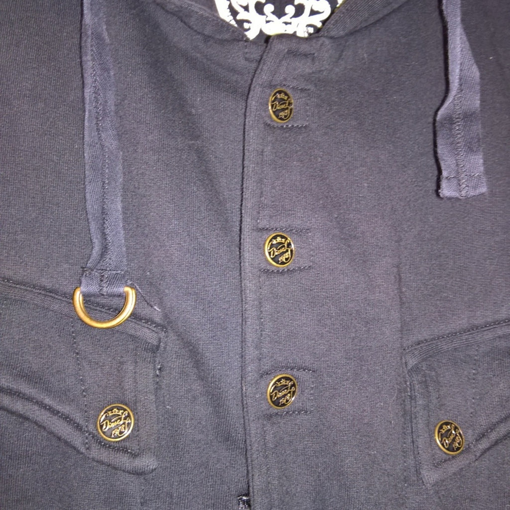 Vintage Diesel Cotton Heavy Hoodie NWOT Sz XL