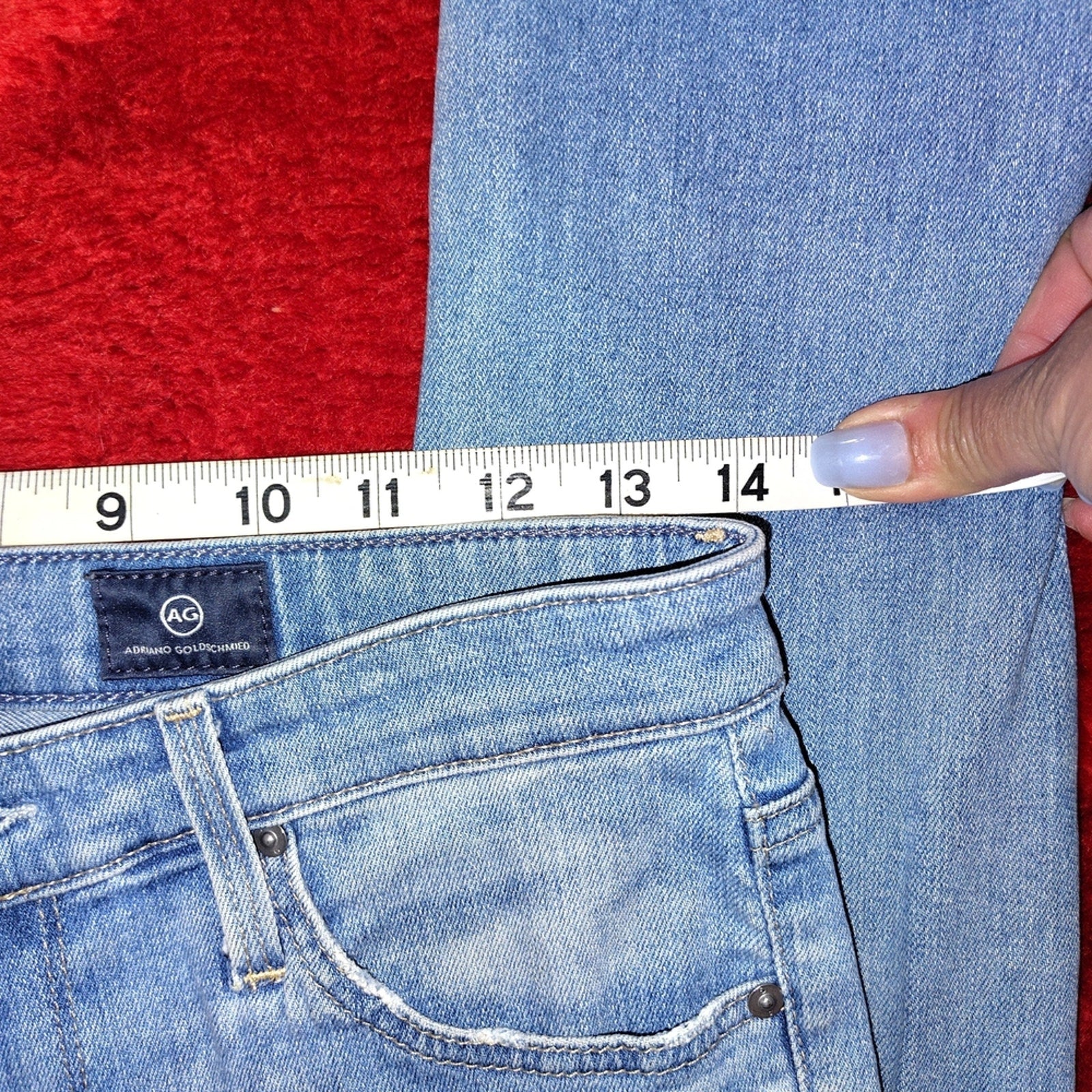 Ag Jeans The Stevie Ankle Sz 26
