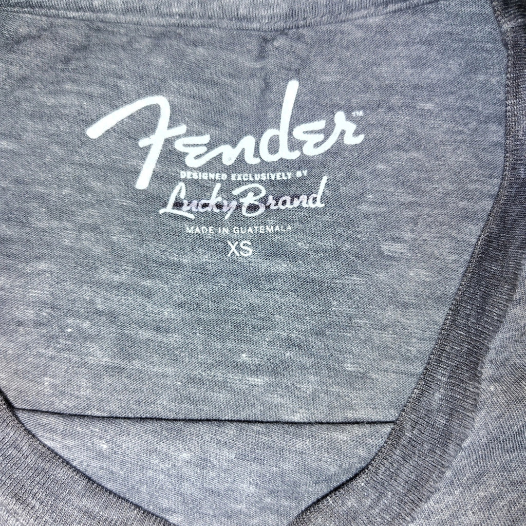 Lucky Brand/Fender American Flag Guitar Tee XS