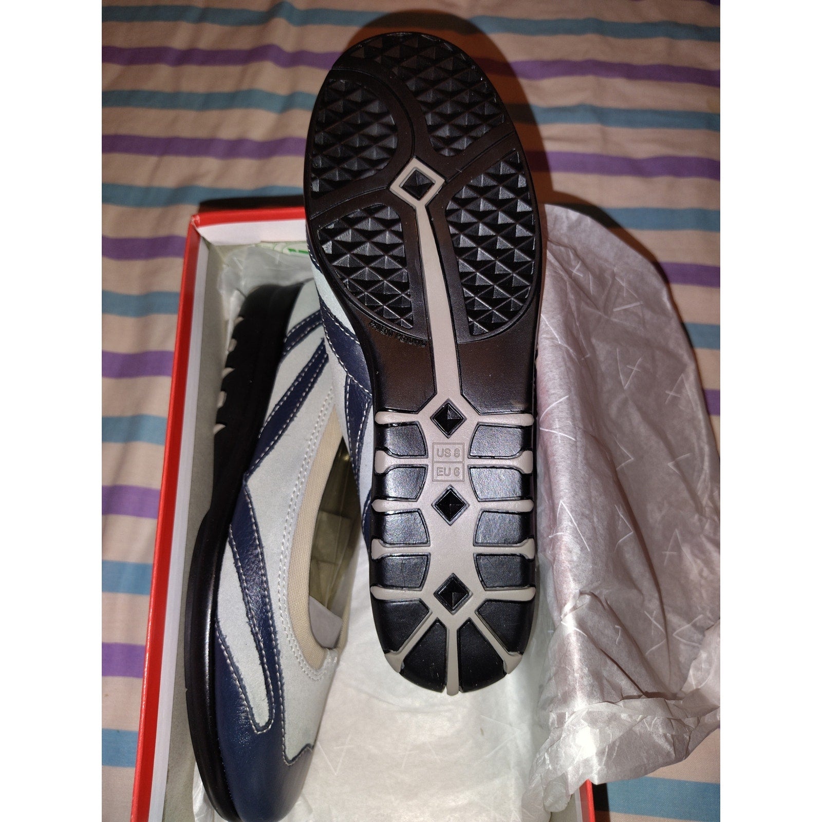 Aerosoles Ambush loafers in blue SZ 8w
