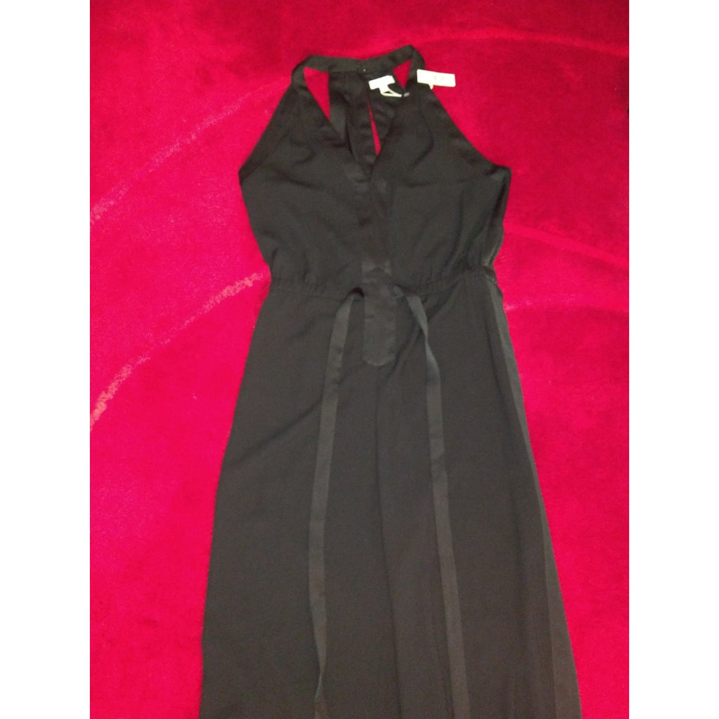 NWT Max Studio Halter Tux Inspired Halter Jumpsuit