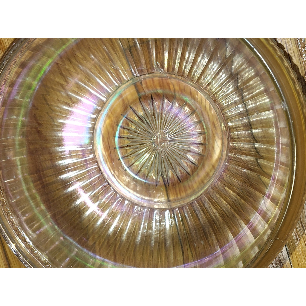 Vintage Iridescent candy bowls, 2