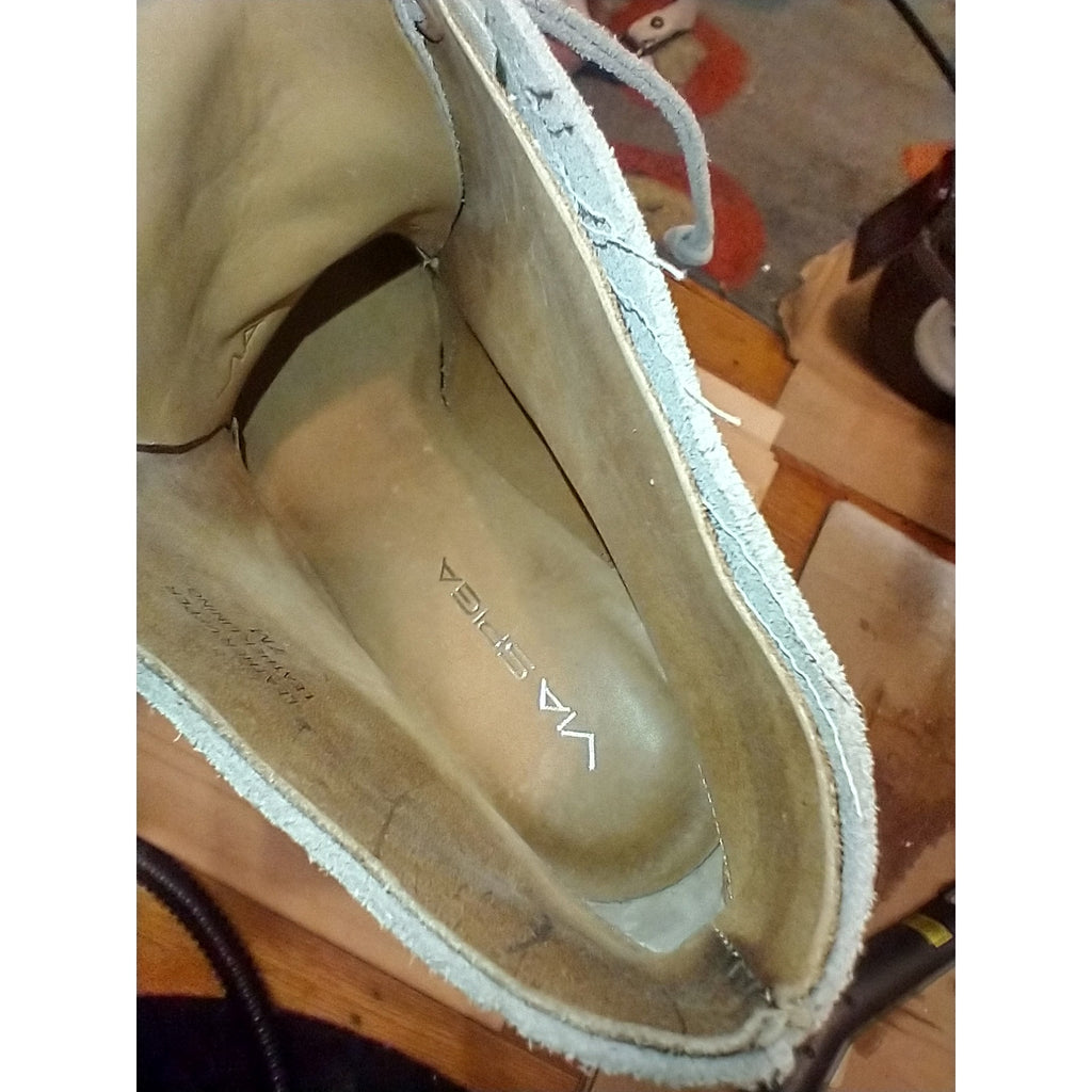 Via Spiga Sz 7 Suede Lace up Wedges