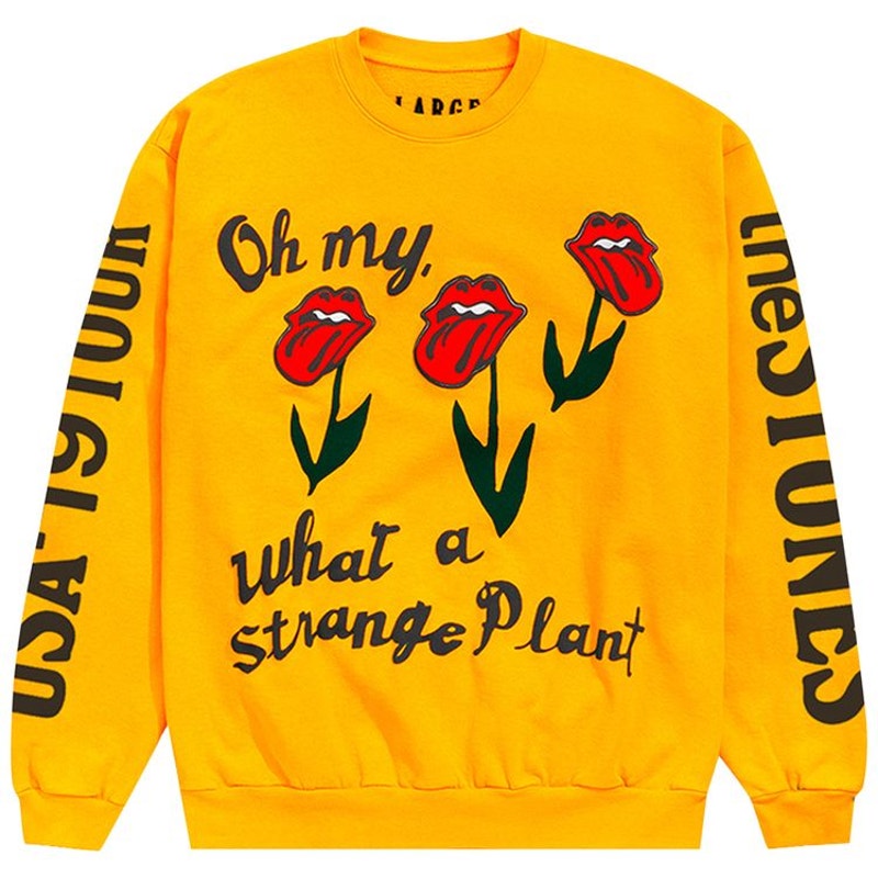 Cactus Plant Flea Market NWT Rolling Stones No Filter Tour Sweatshirt Sz L