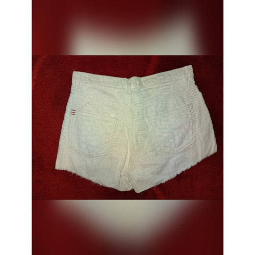 BDG Cream Corduroy High-Rise Jean Shorts Sz 29