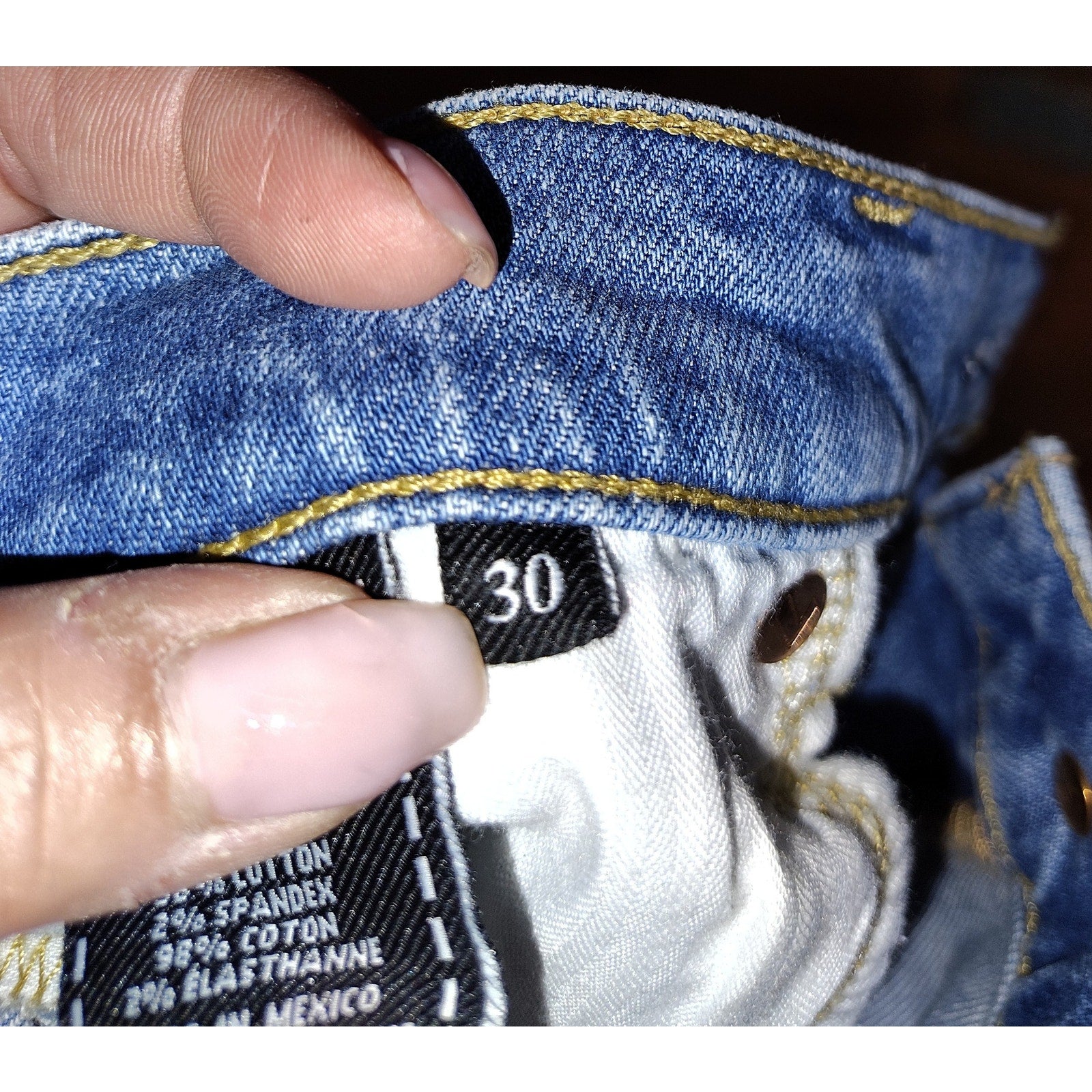 Seven Jeans Distressed Ankle SZ 30