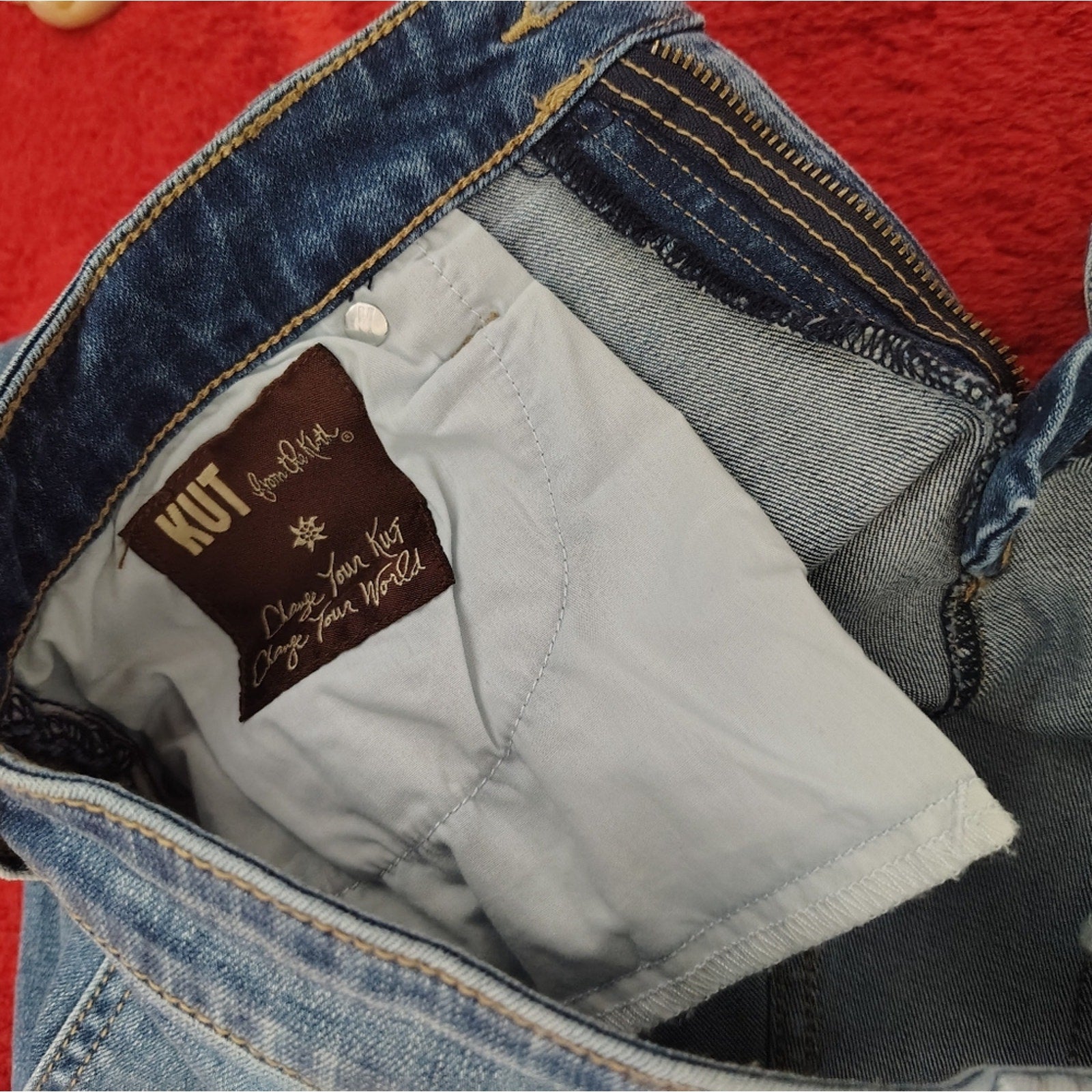 Kut Carlo Ankle Skinny Jeans Sz 2