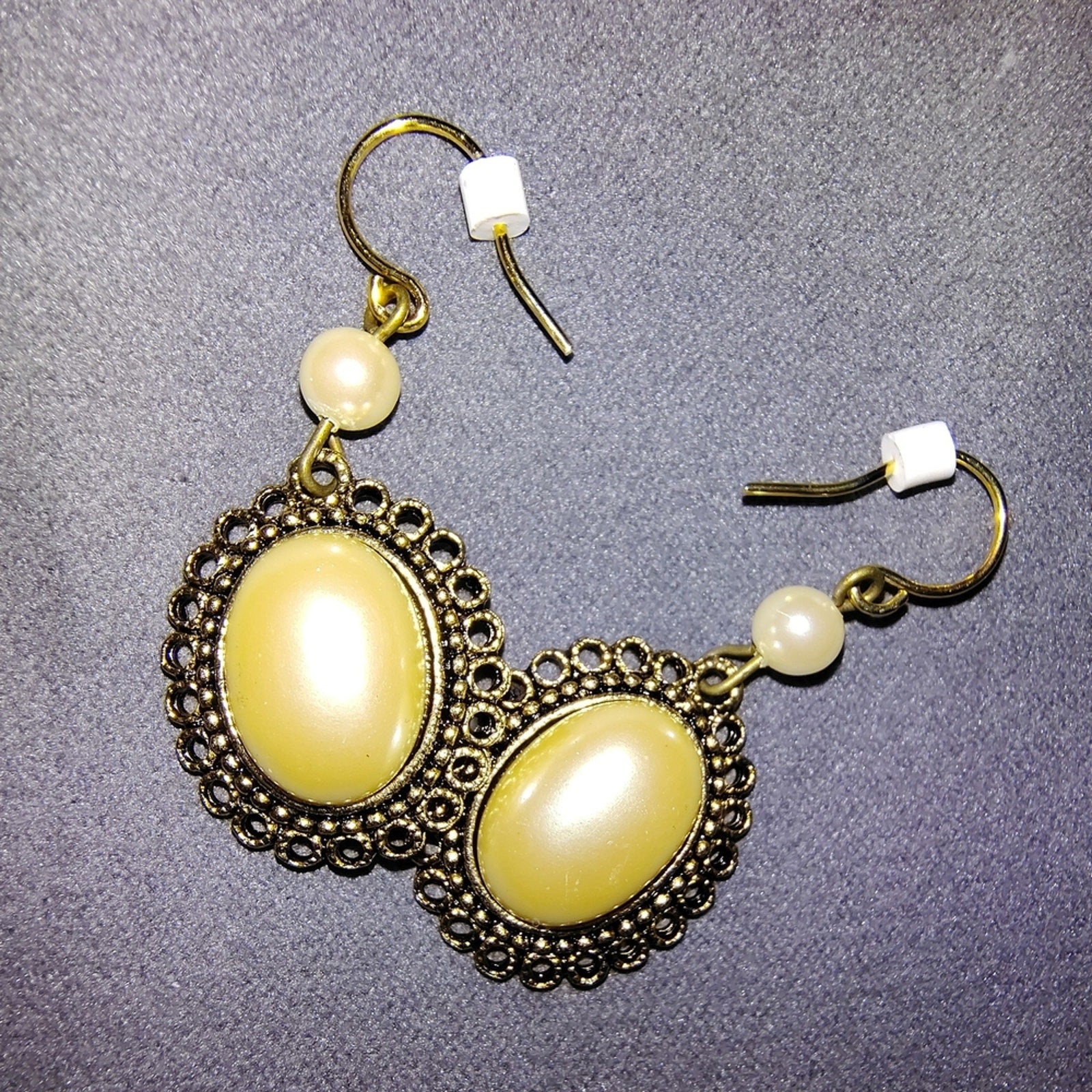 Vintage New Pearl Dangle Earrings