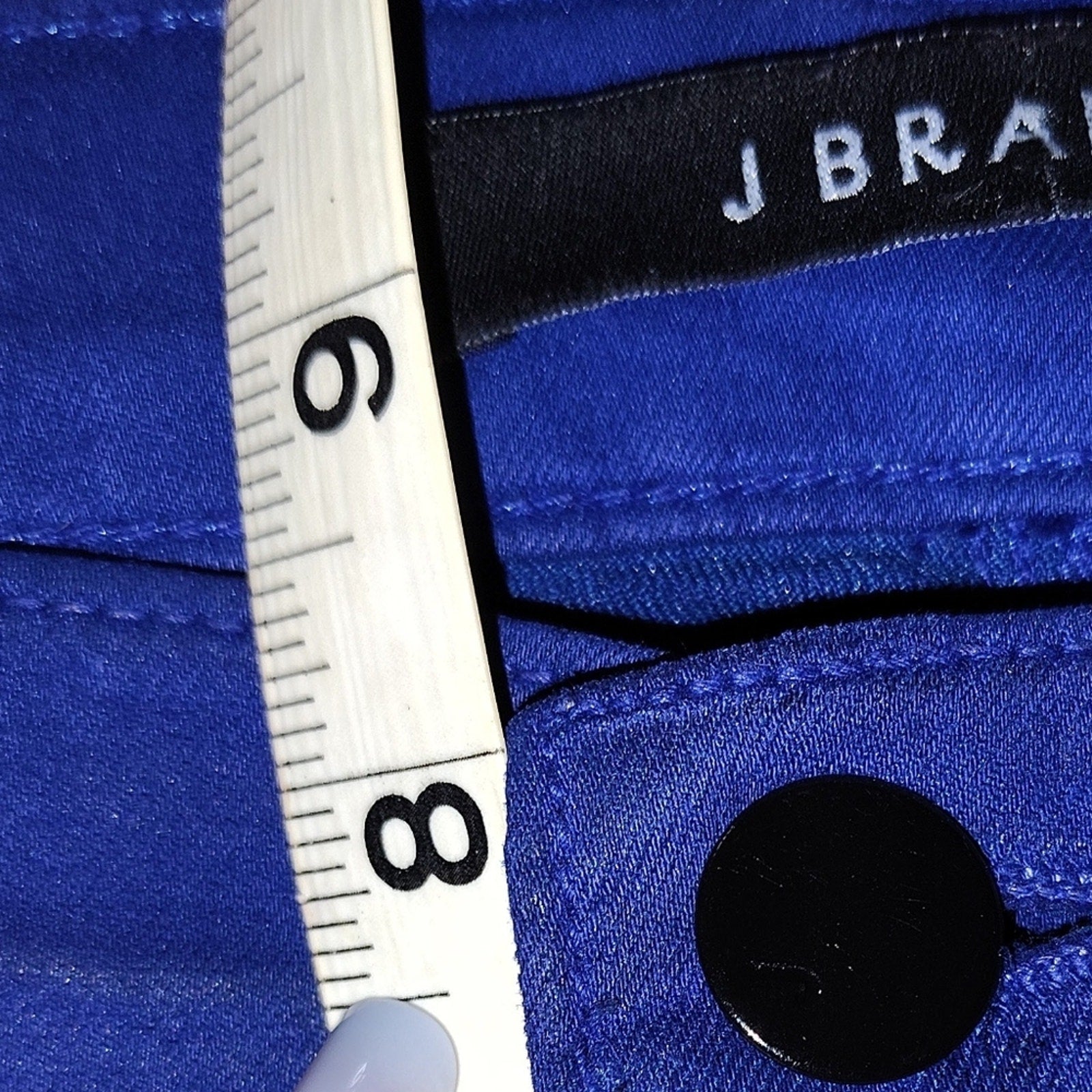 J Brand Royal Blue Skinny Jeans SZ 27