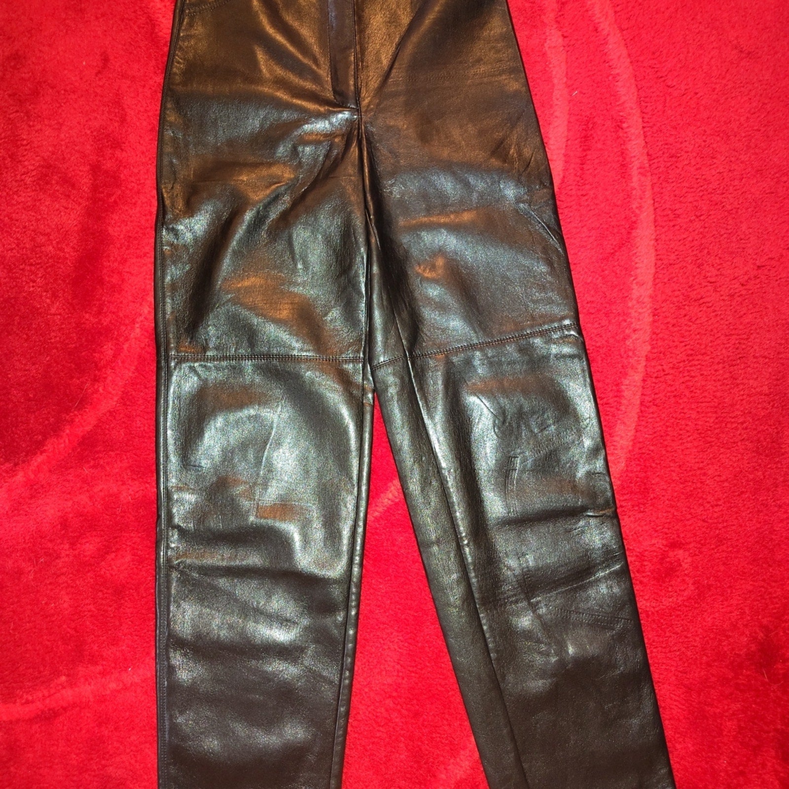 Wilfred Vegan Leather Straight Leg Pants SZ 2