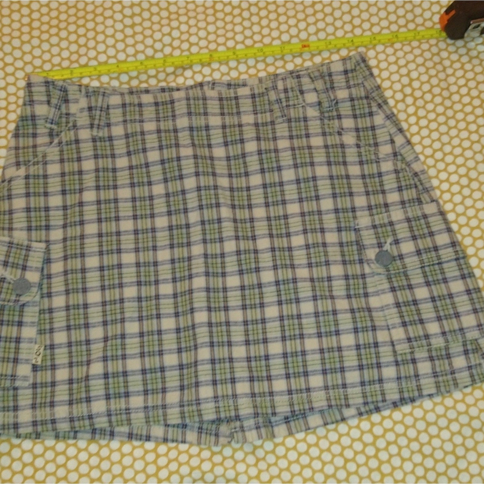 Vintage Plaid mini Sz 9/10