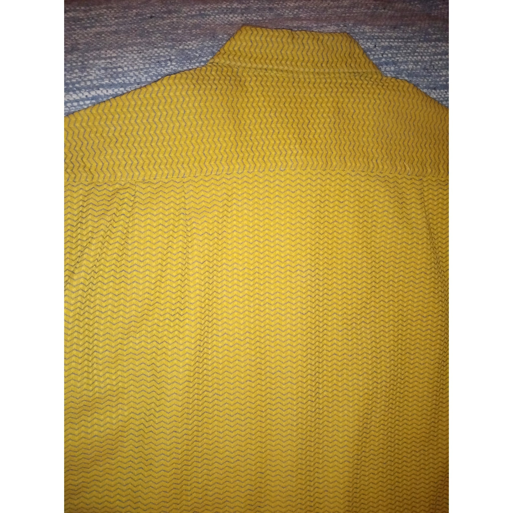 Vintage Men's Zenga Oversize dress Shirt Sz S