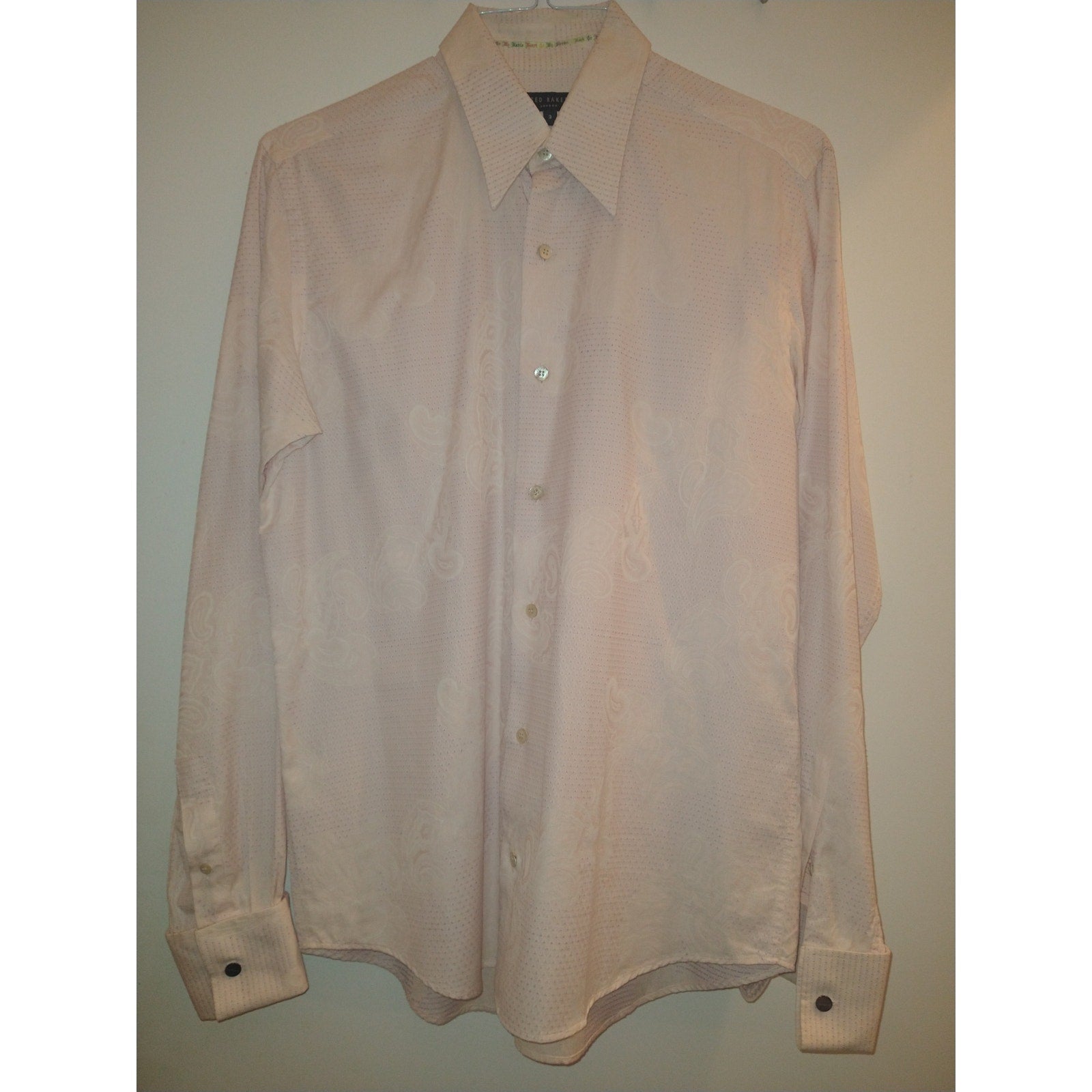 Ted Baker Pink Shirt Sz M
