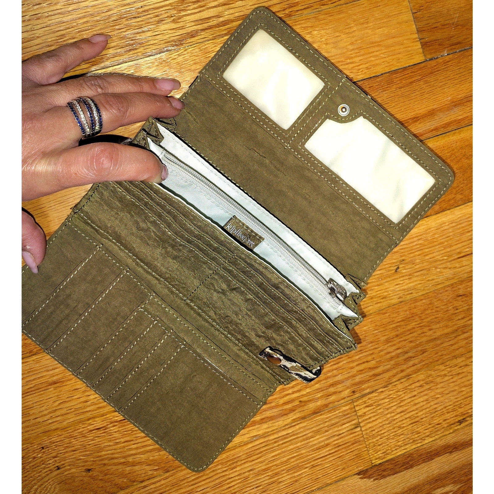 Kipling Animal Print Wallet