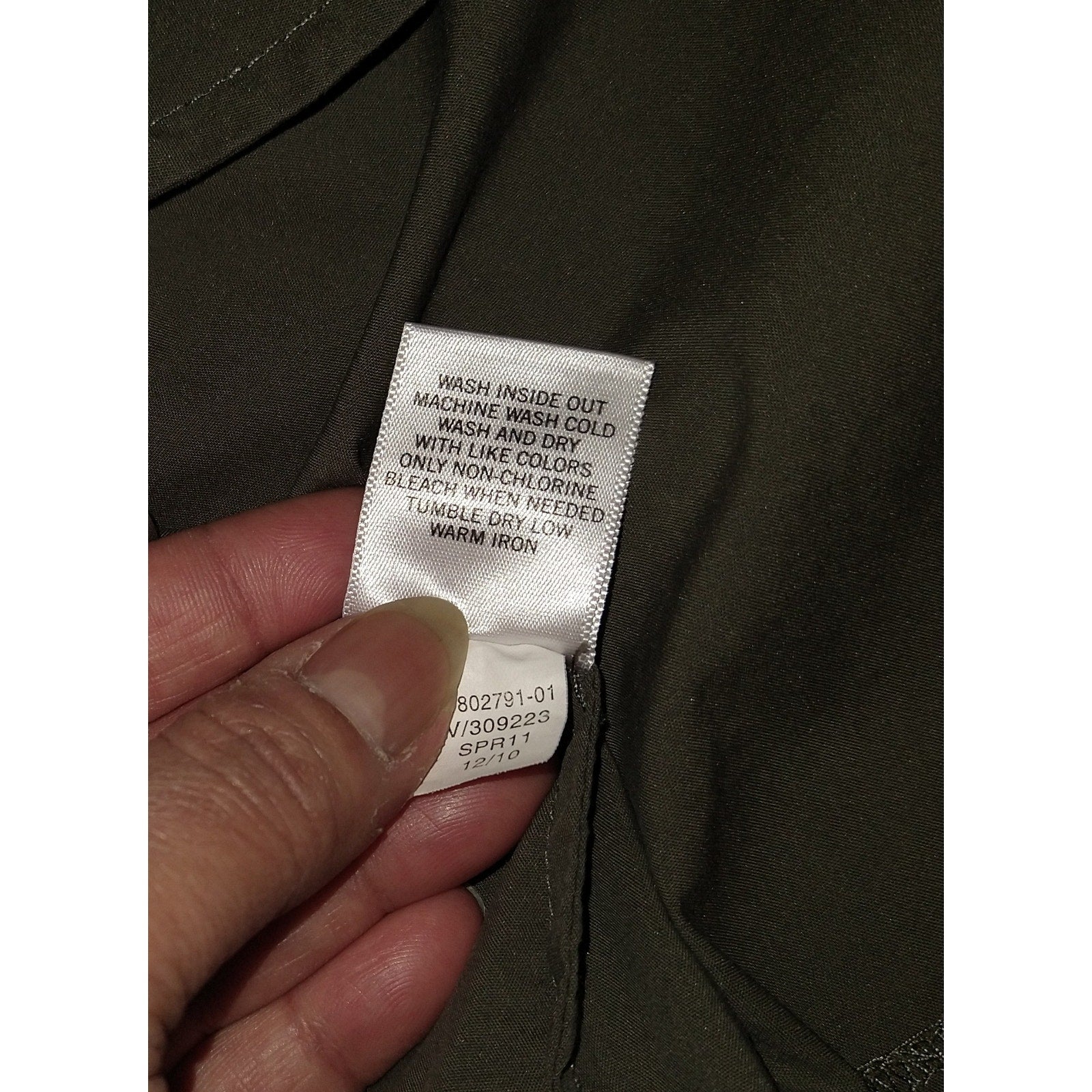 Banana Republic Sz 8 Khaki dress