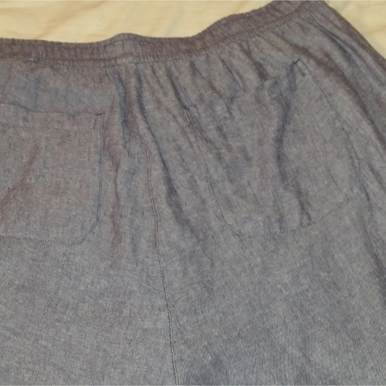 Old Navy NWT Linen-Blend Wide-Leg Pants 2X