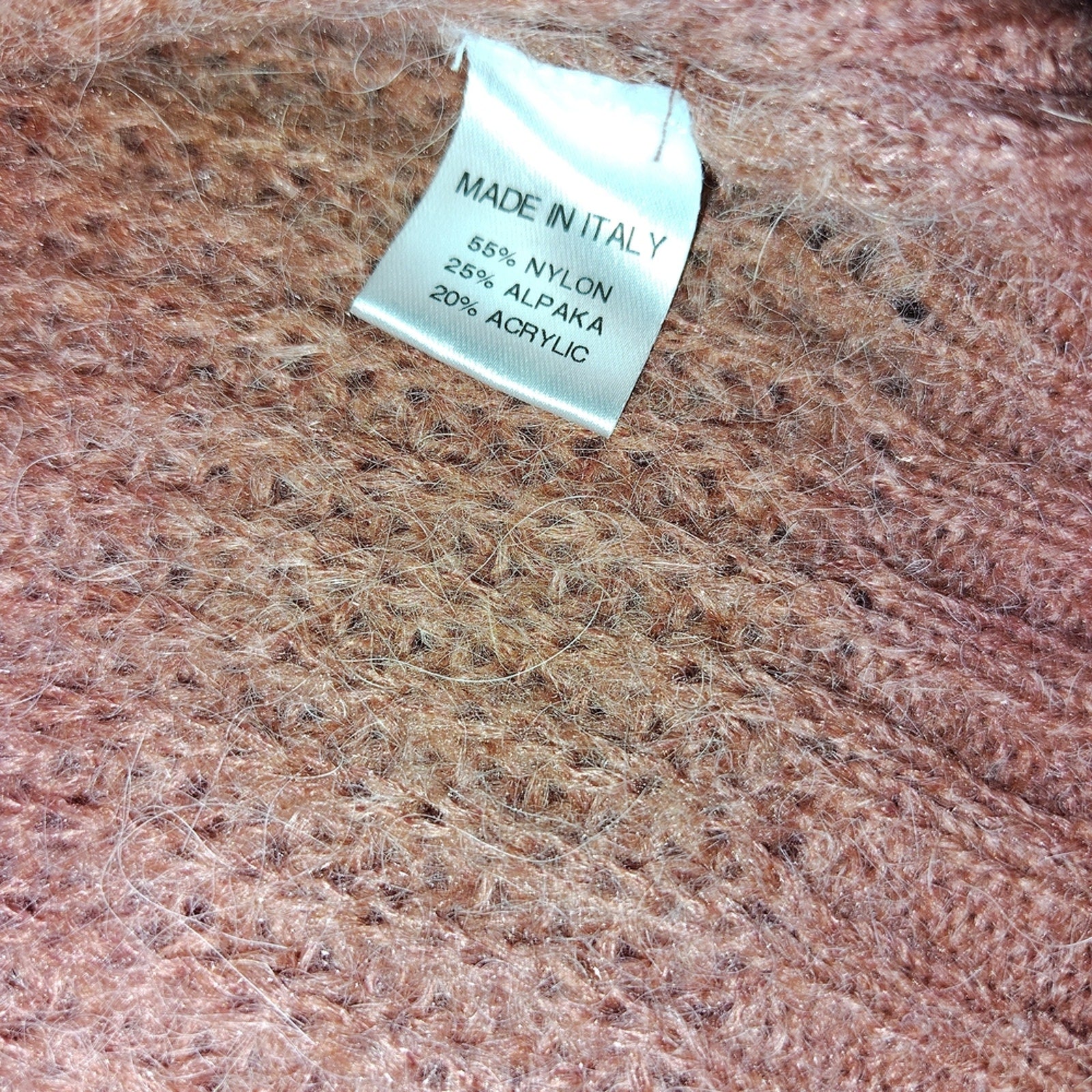Bartolini Cozy Alpaca Knit Cardigan Sz S