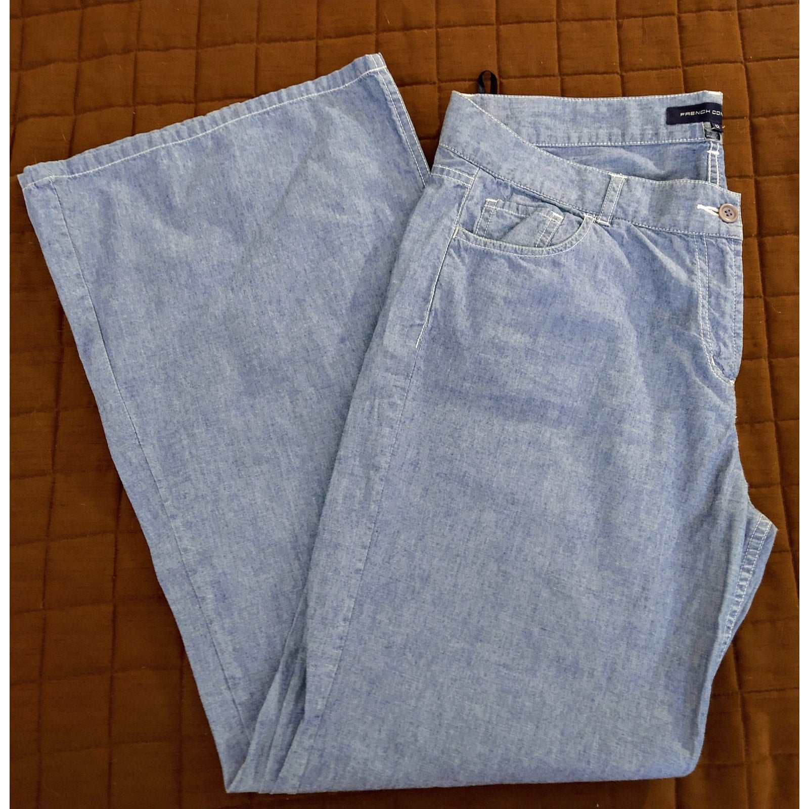 Vintage French connection Wide Leg Pants Sz 12