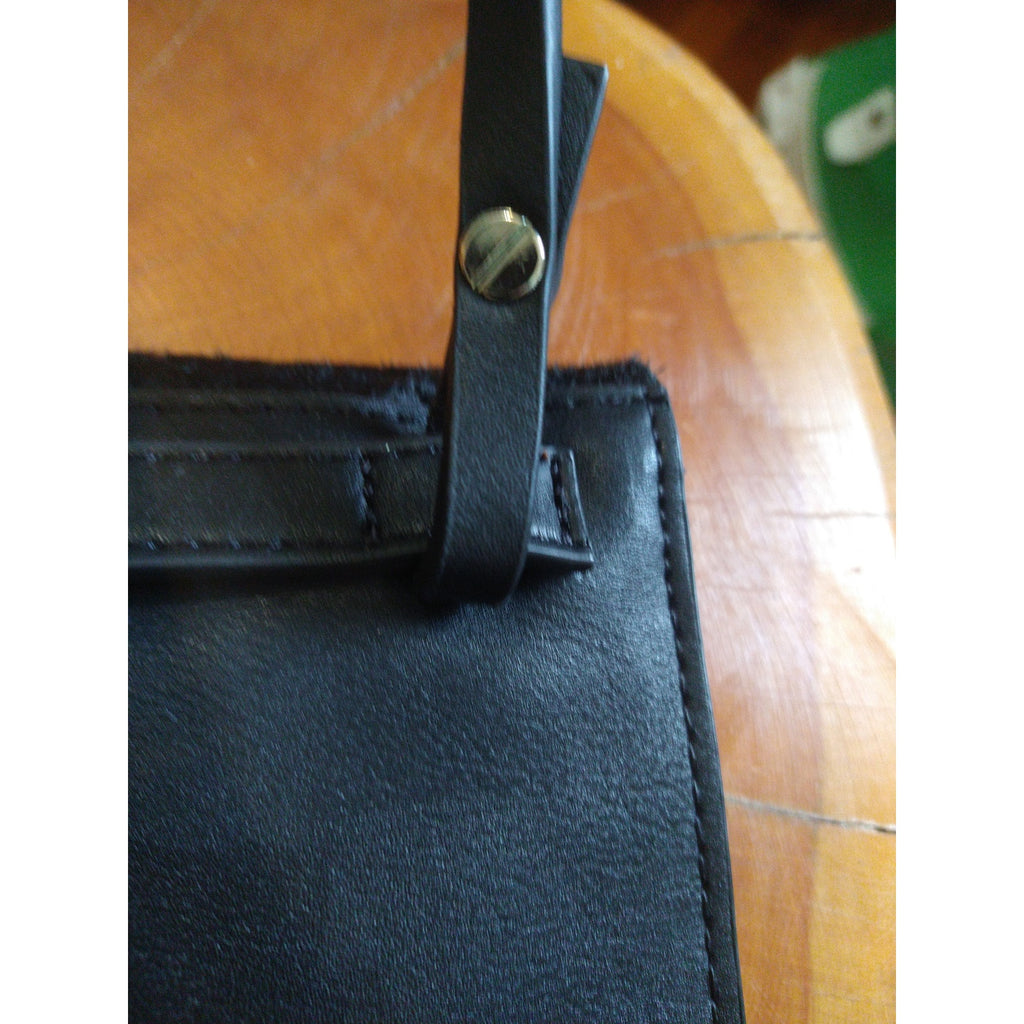 Zara messenger pony hair bag