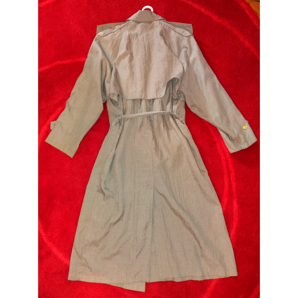 Vintage Light blue trench sz 12