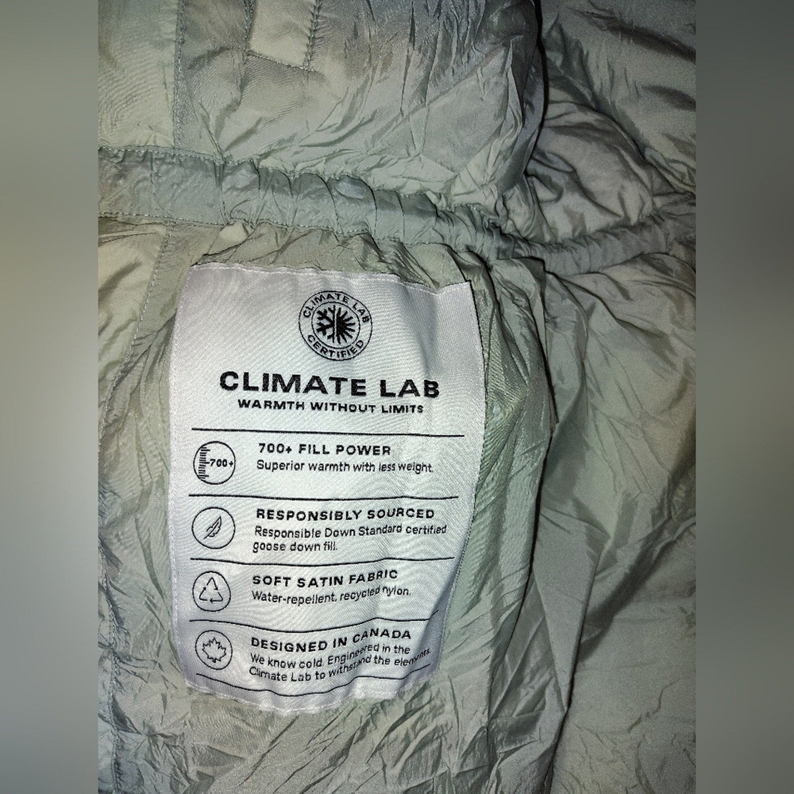 Wilfred Laramie Goose down Hooded Puffer  In mint Sz S
