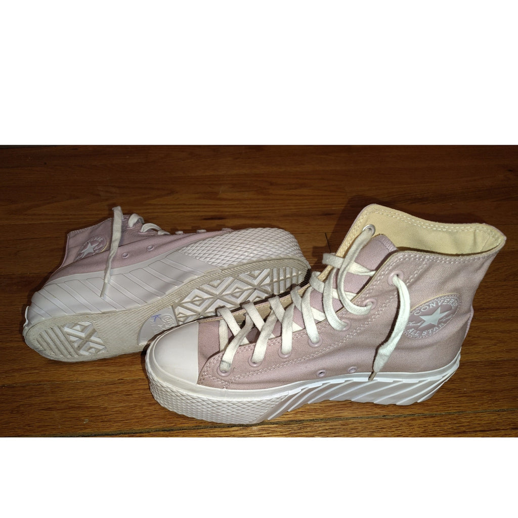 Converse Pink Platform Sneakers SZ 9