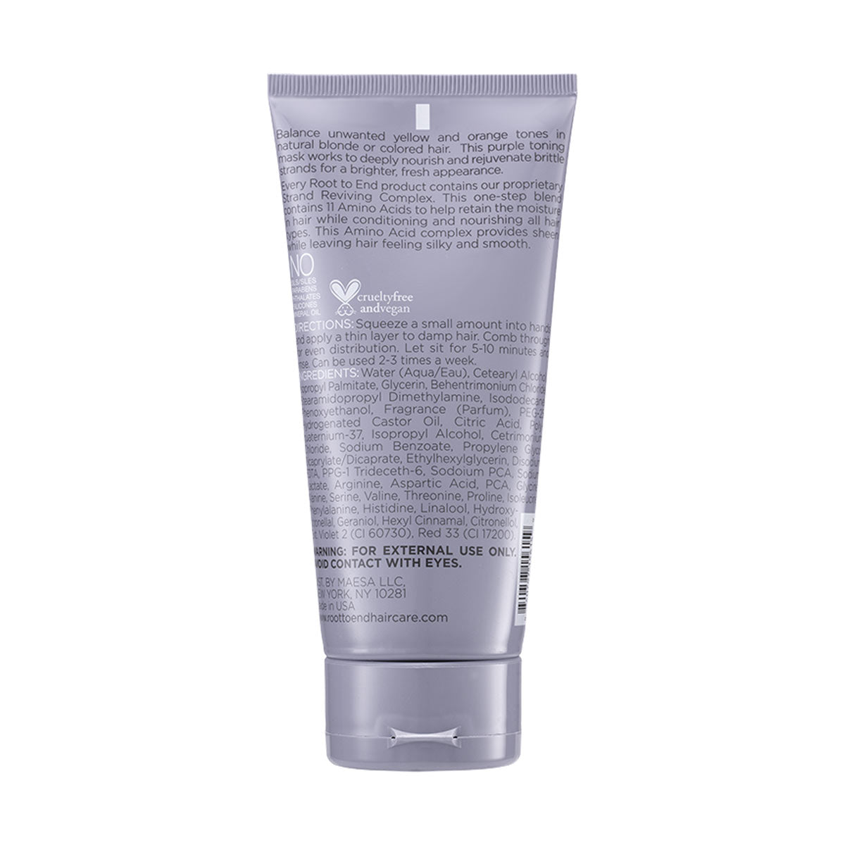 Root to End Purple Hair Mask Lot of 3