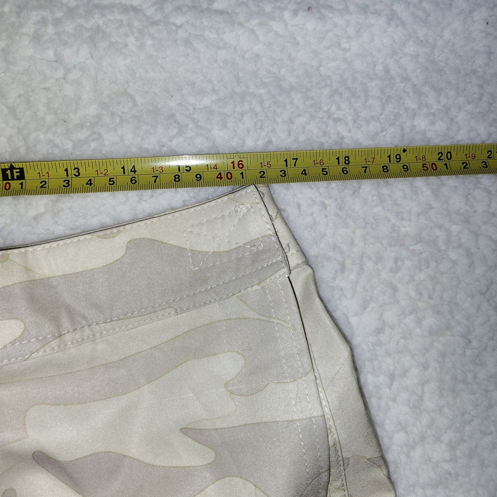 Rip Skirt Camouflage Mini Skirt Sz L