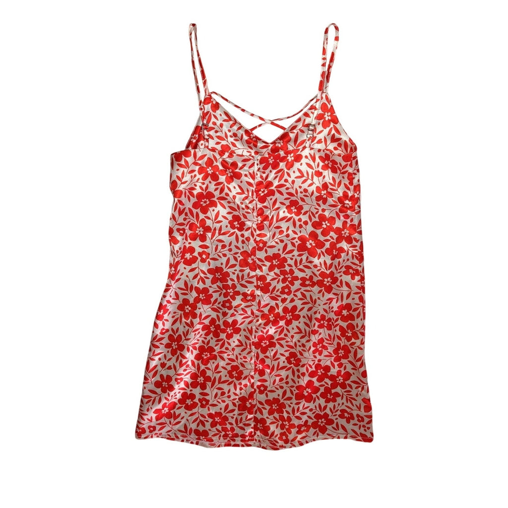 Ivy Greis  Satin Floral Strappy dress SZ 5yr