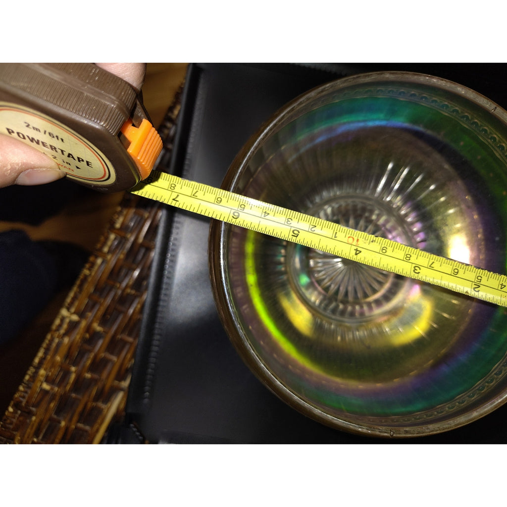 Vintage Iridescent candy bowls, 2