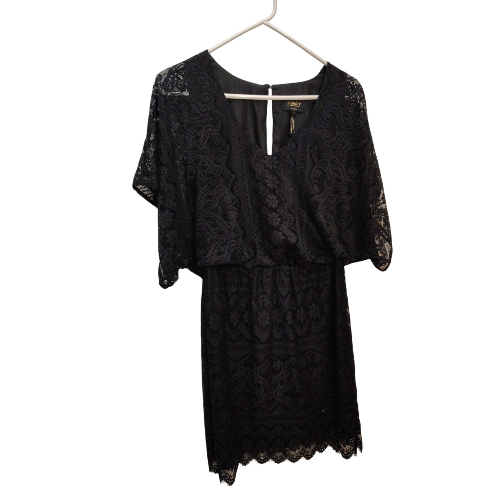 Laundry Short Lace dress Sz SP
