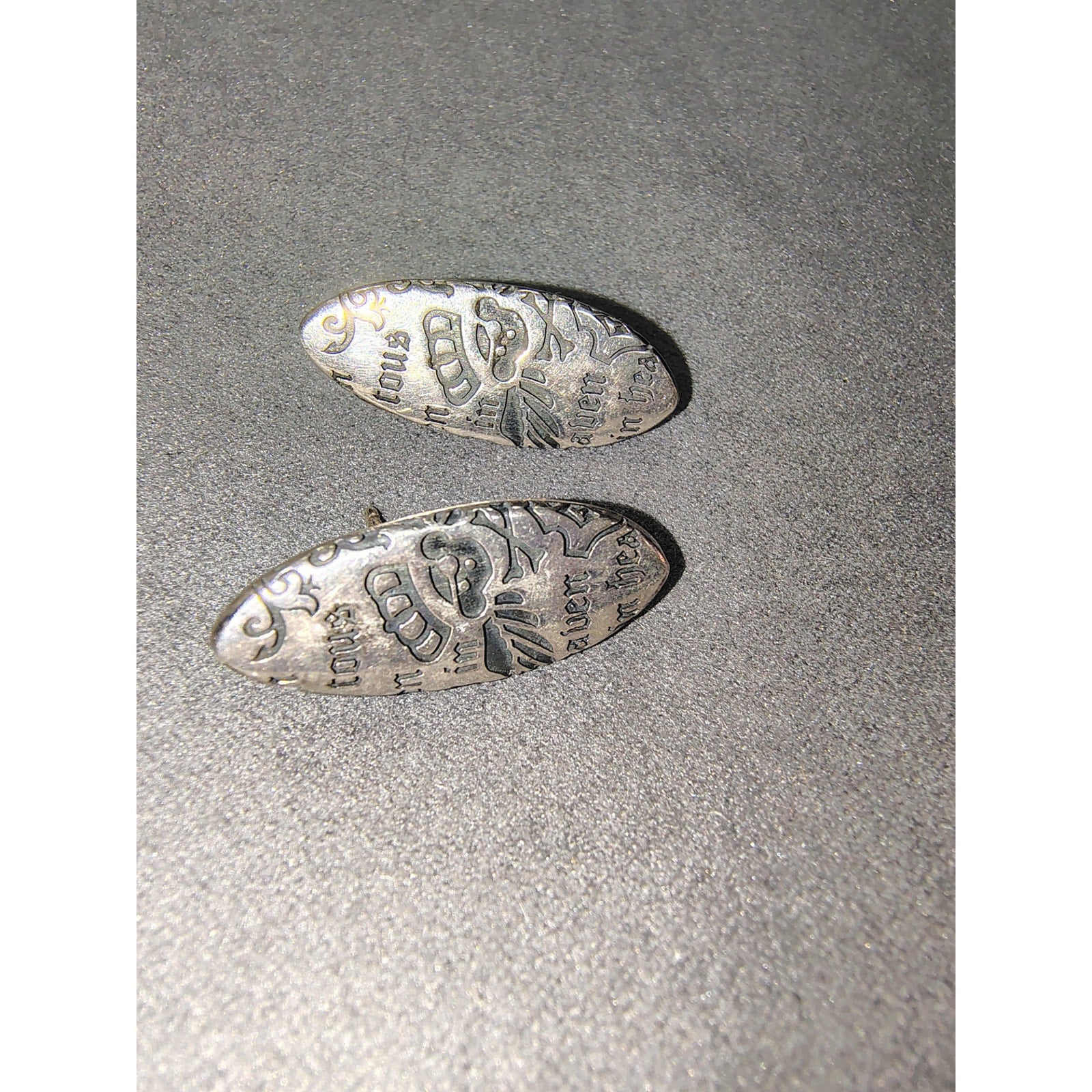 Tous Silver Pirate Bear Earrings
