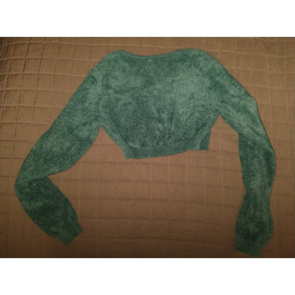 Savage Fenty x fuzzy green XS
