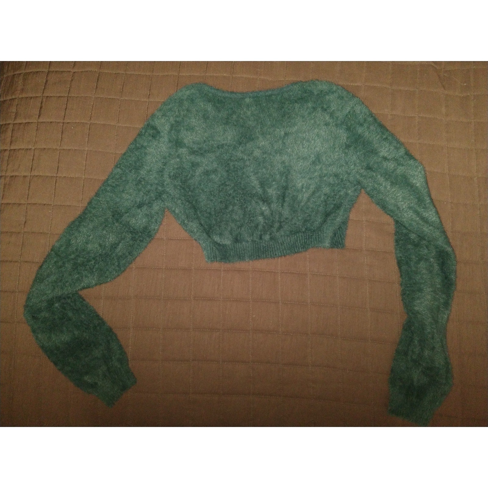 Savage Fenty x fuzzy green XS