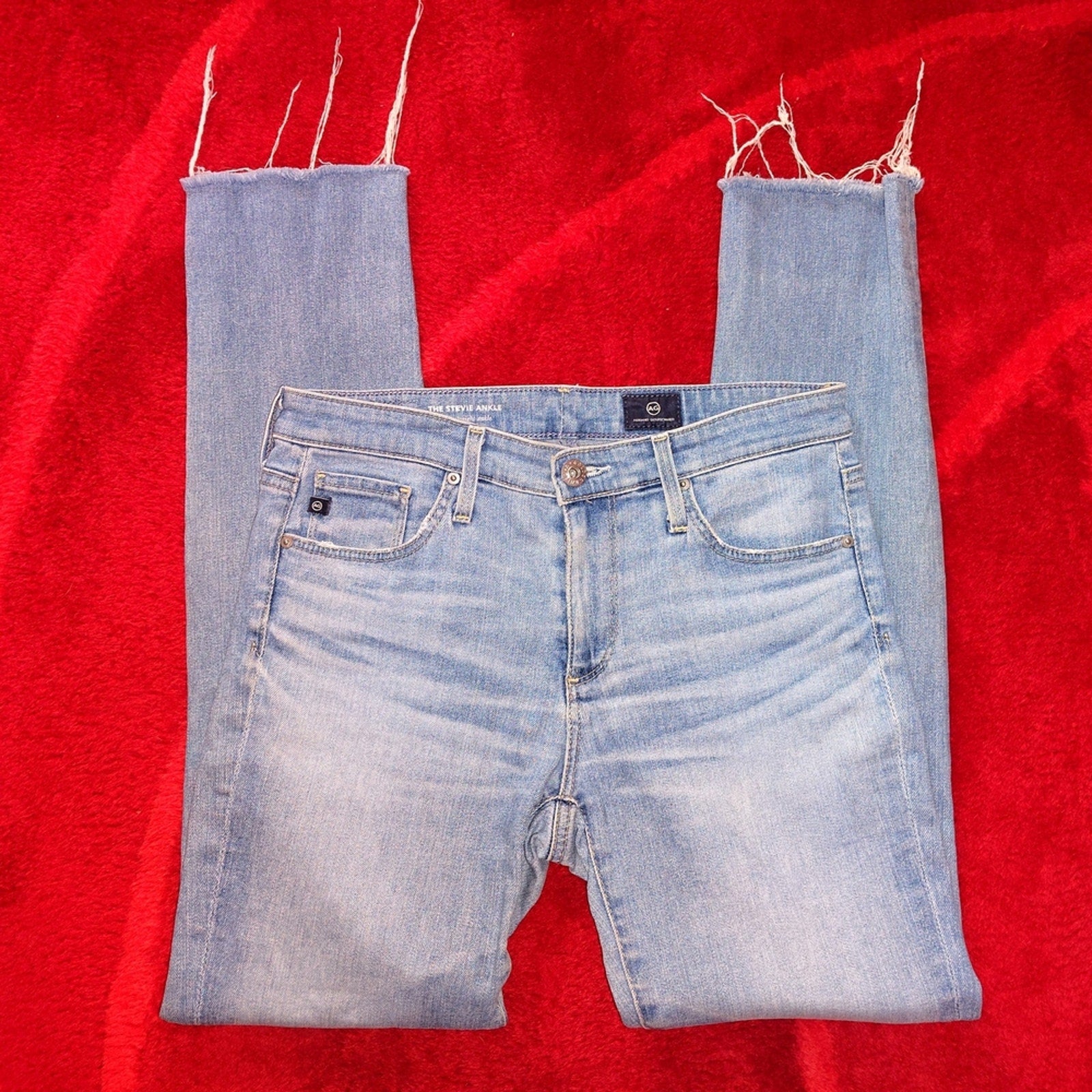 Ag Jeans The Stevie Ankle Sz 26