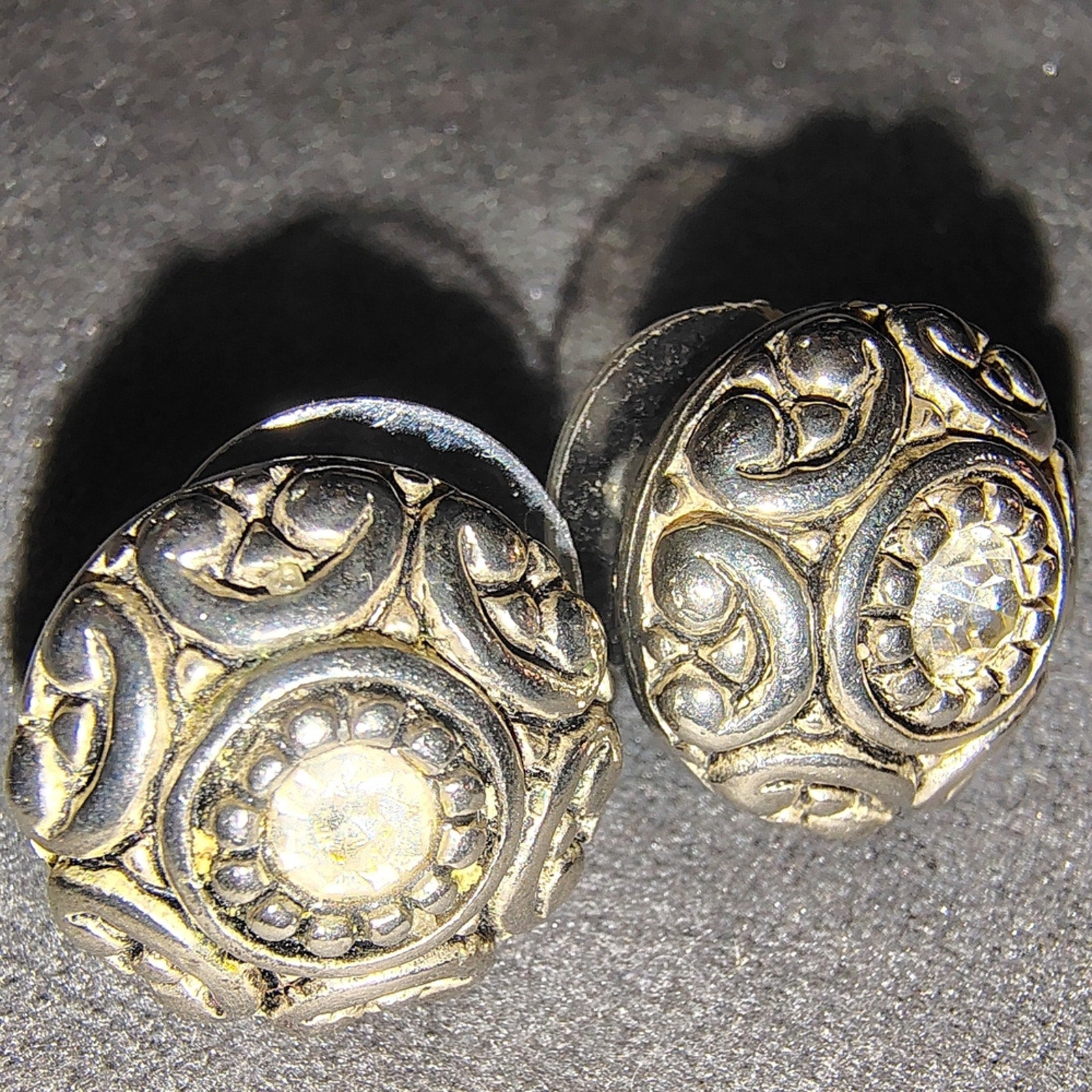Elegant Silver Stud Earrings