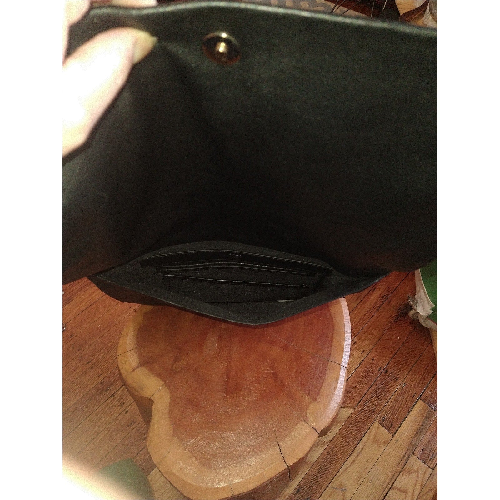 Zara messenger pony hair bag