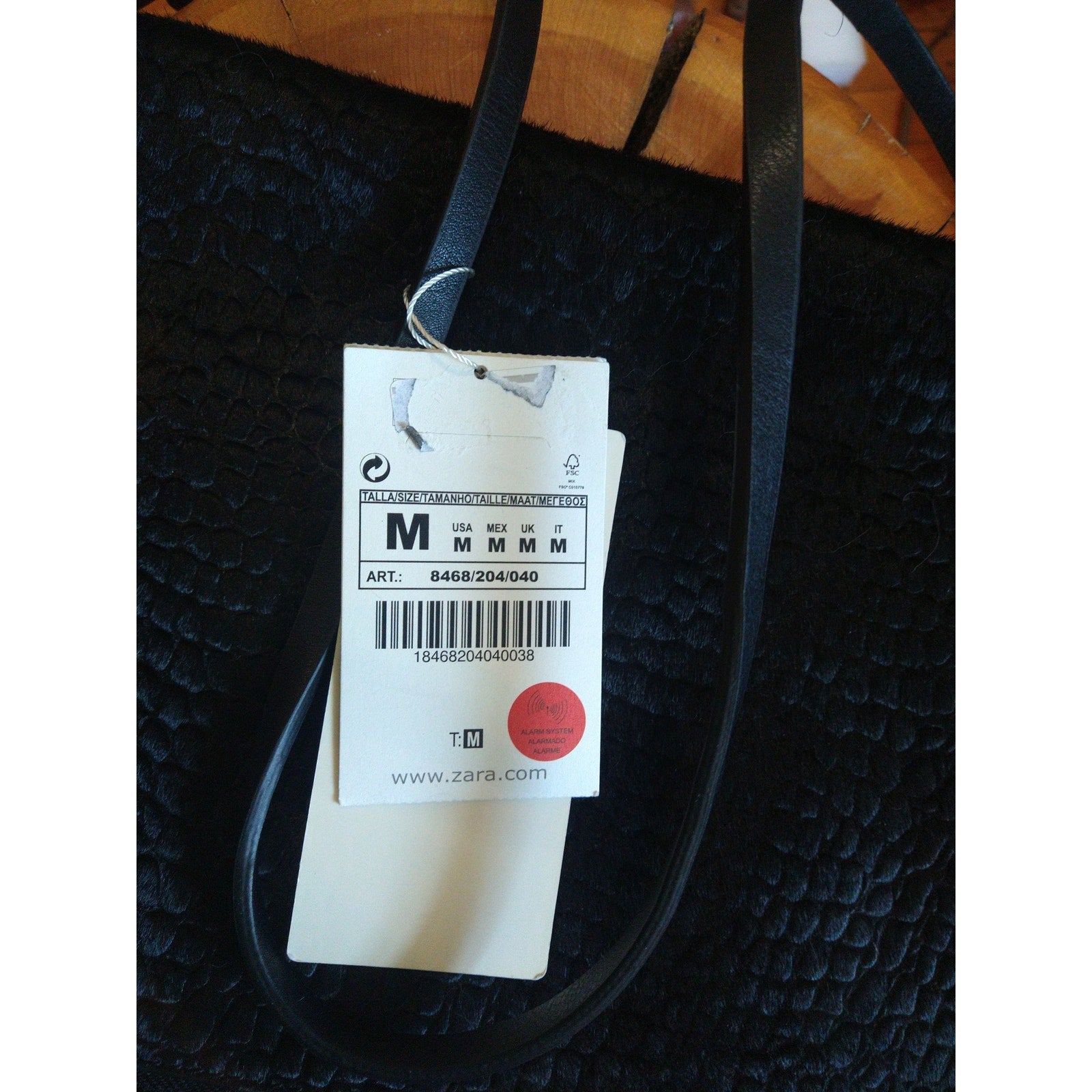Zara messenger pony hair bag