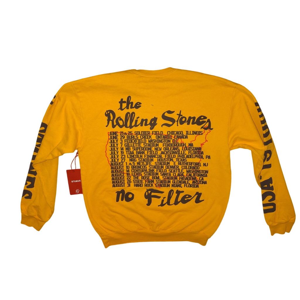 Cactus Plant Flea Market NWT Rolling Stones No Filter Tour Sweatshirt Sz L