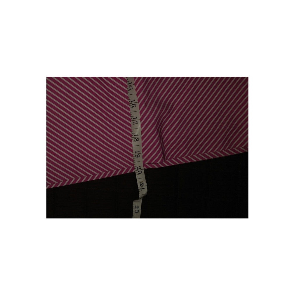 Ralph Lauren Pink Chevron Cotton Mini Sz 14